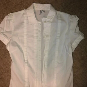 White Collared Shirt